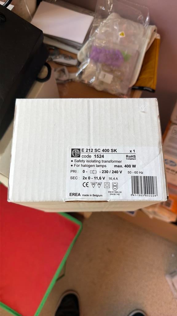 Bloktransformator 400 watt, Doe-het-zelf en Bouw, Ophalen of Verzenden, Nieuw, Overige typen