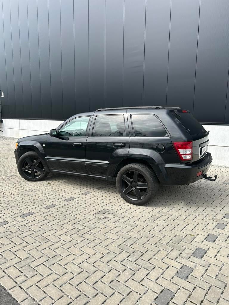 jeep grand cherokee 3.0 diesel srt velgen lichte vracht, Auto's, Jeep, Automaat, Zwart, Leder, Parkeersensor