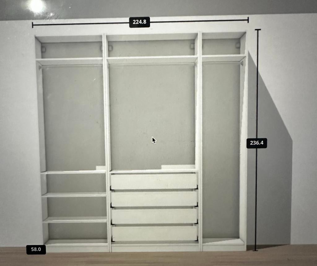 A vendre / te koop pax IKEA, Enlèvement, Comme neuf