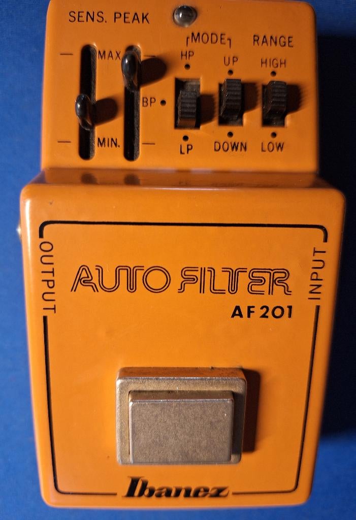 Auto Filter Ibanez AF-201 (vroege jaren 80), Muziek en Instrumenten, Ophalen, Zo goed als nieuw, Wah Wah