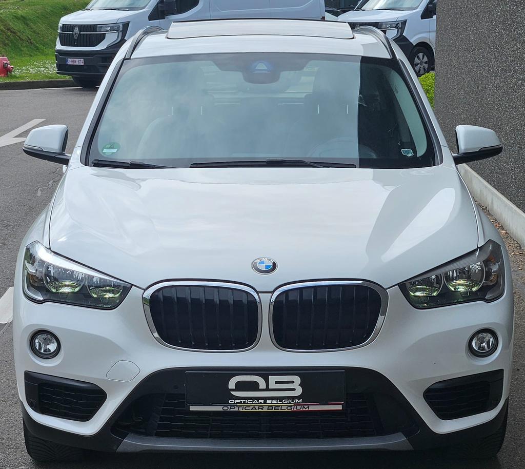 *** Bmw X1 - sDrive 16d - Pano - 1eigenaar - Garantie ***, Auto's, BMW, X1, USB, Wit, Leder