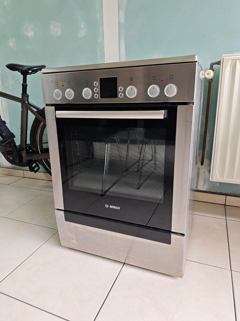 Bosch fornuis, vitrokeramisch, Elektronische apparatuur, Ophalen, Vrijstaand