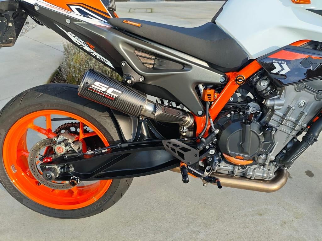 Uitlaat SC project CR-T M2 carbon KTM duke 790/890, Motoren, Motoren | KTM, Particulier, Naked bike