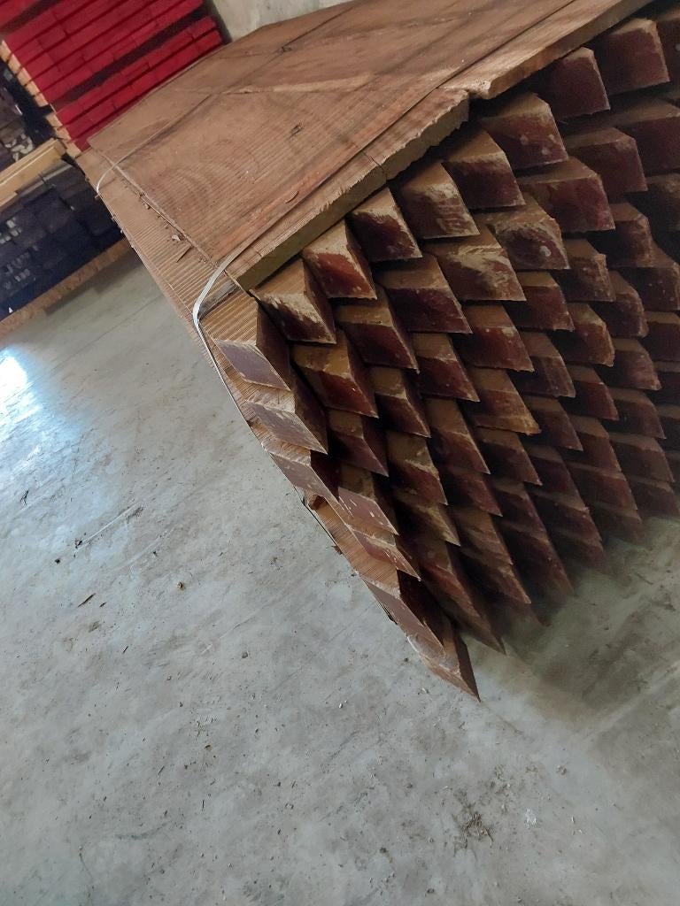 azobe 70x70 lang 3m nieuw prijs 20 euro per stuk, Tuin en Terras, Ophalen, Nieuw