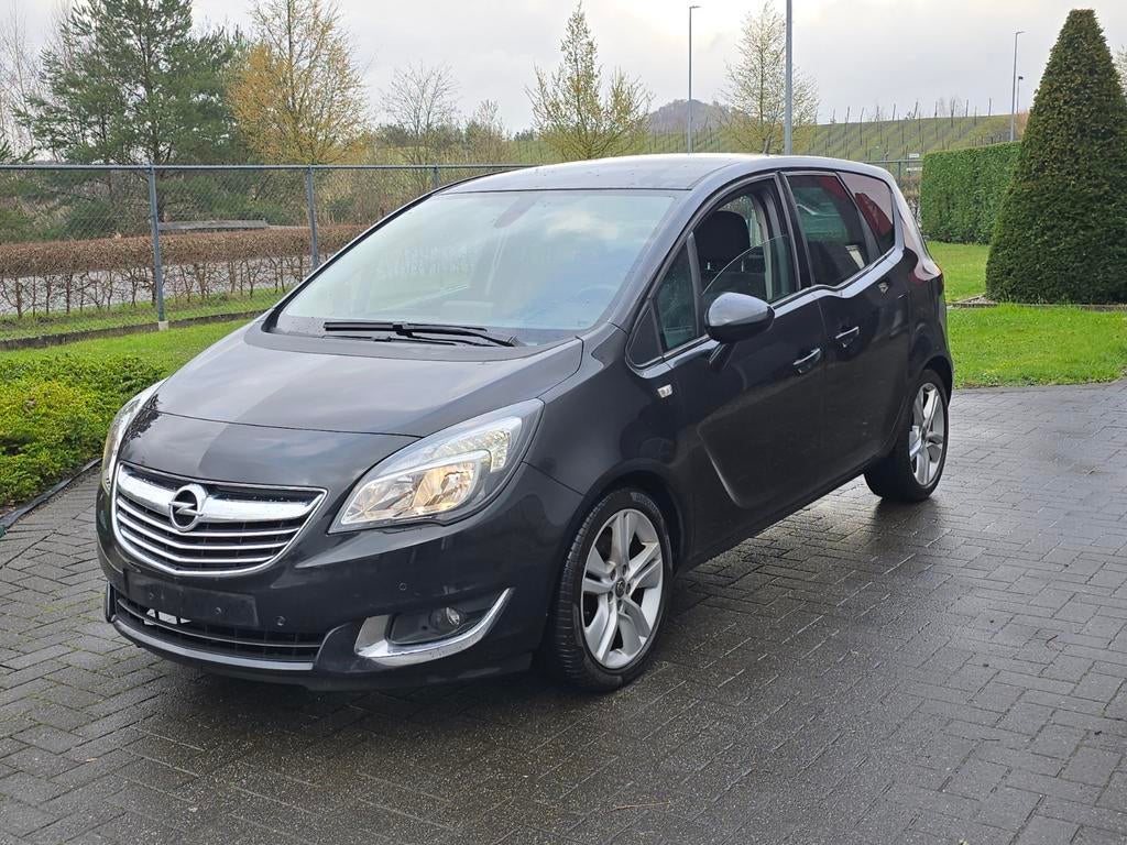 Opel Meriva 1.6 euro6b /airco/169.000km/garantie en keuring, Leder, Bedrijf, Parkeersensor, Meriva