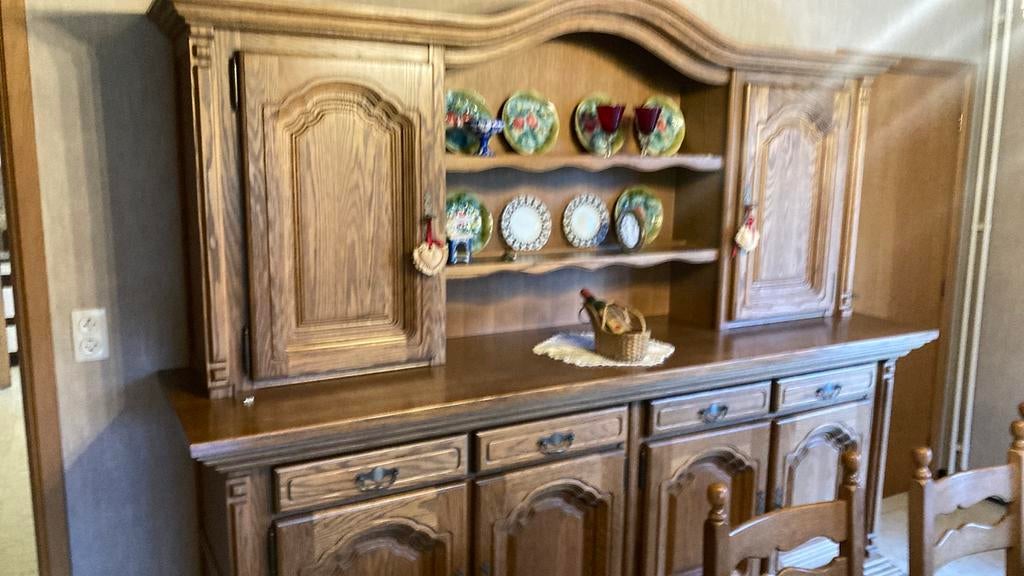 Mooie eiken buffetkast, Huis en Inrichting, Ophalen