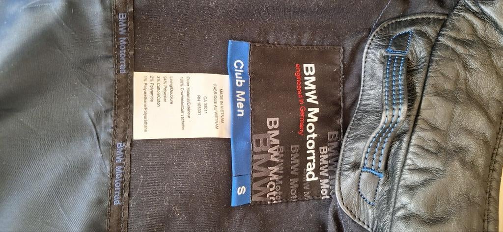 Bmw lederen motorjas, Motoren, Ophalen