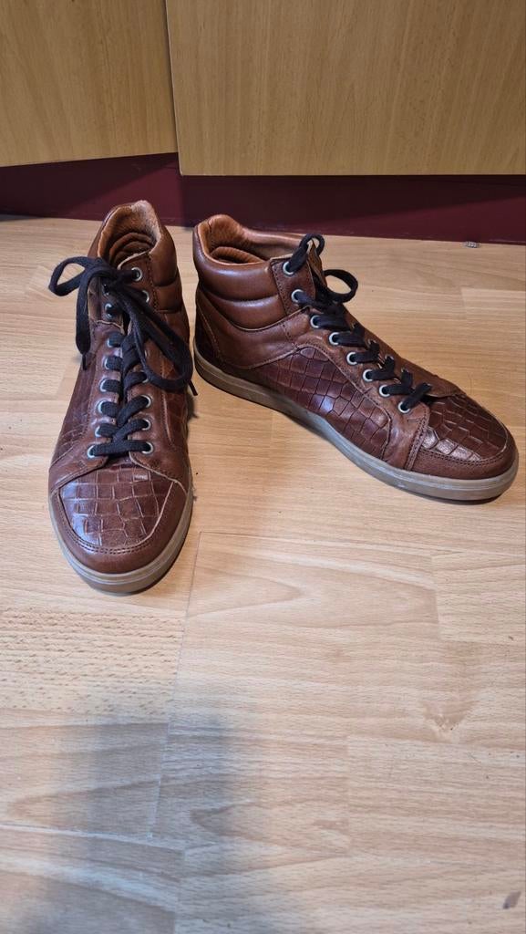 Lederen botinnen yellow cab 42, Ophalen of Verzenden