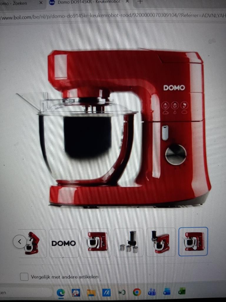 keukenrobot domo, Ophalen, Zo goed als nieuw