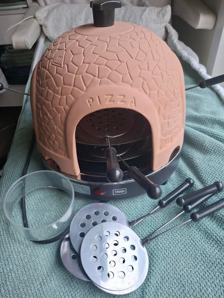 Mini pizzamaker, Ophalen