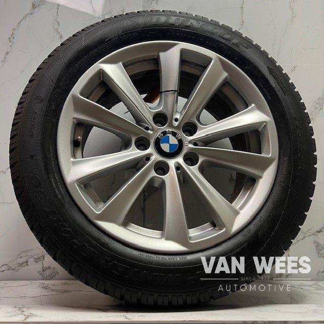 Bmw 5 6 Serie F10 F11 F12 225/55/17 INCH STYLING 236 WINTERS, Gebruikt, -, -, Banden en Velgen