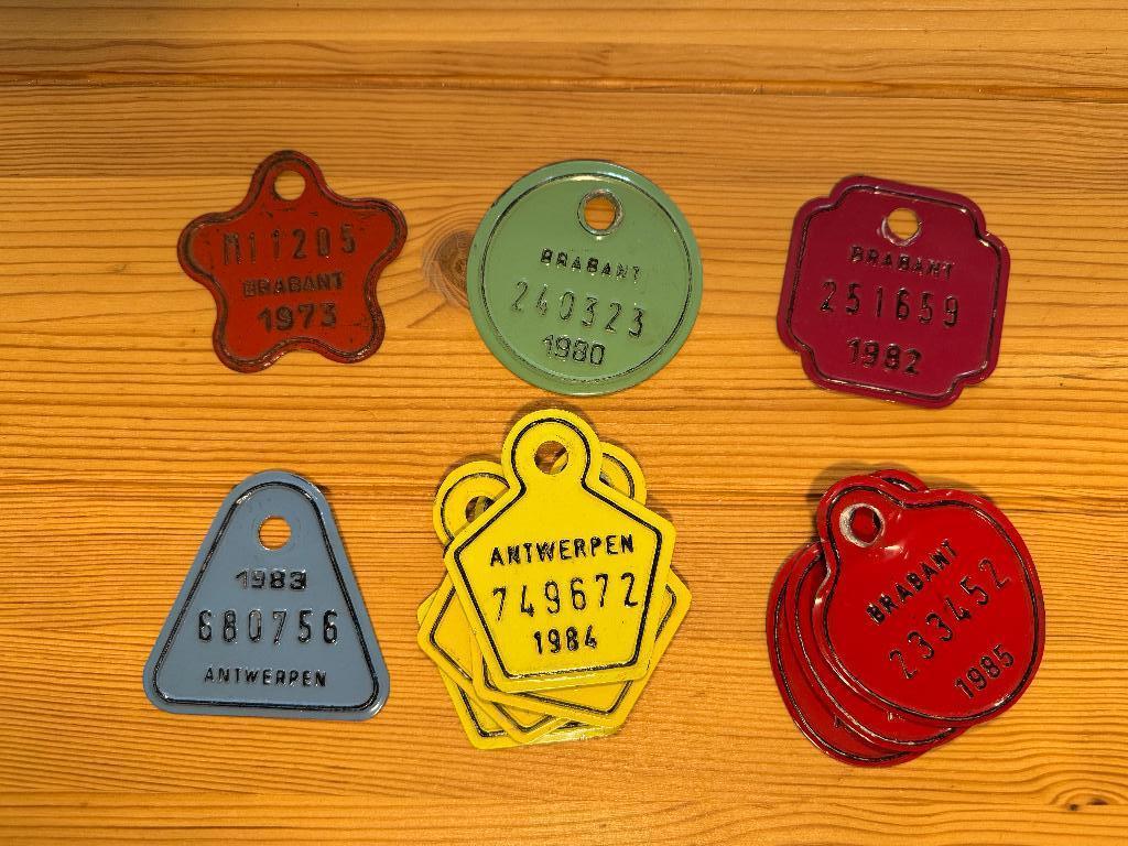 fietsplaten, Collections, Rétro, Enlèvement