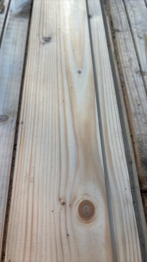 Houten planchetten - 70m2, Ophalen of Verzenden, Nieuw, 250 cm of meer, Planken