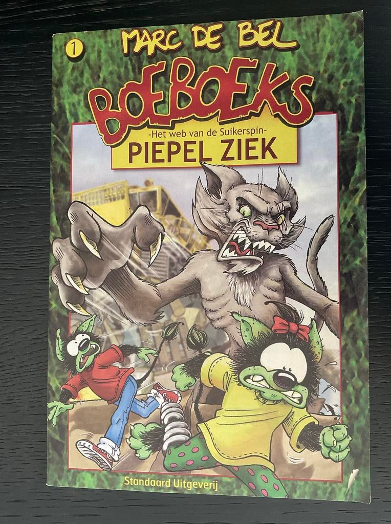 Boeboeks Piepel ziek Het web van de suikerspin - Marc De Bel, Boeken, Stripverhalen, Verzenden, Zo goed als nieuw