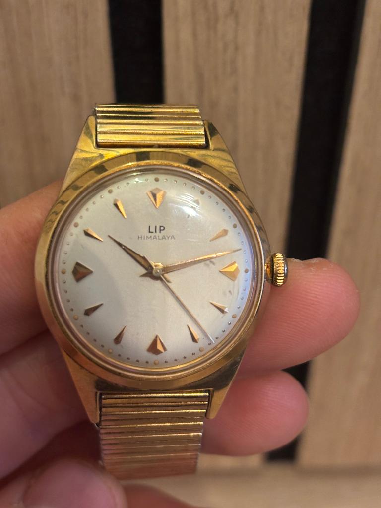 Lip Himalaya 20 mm, Handtassen en Accessoires, Horloges | Dames, Overige materialen, Polshorloge, Overige materialen, Zo goed als nieuw