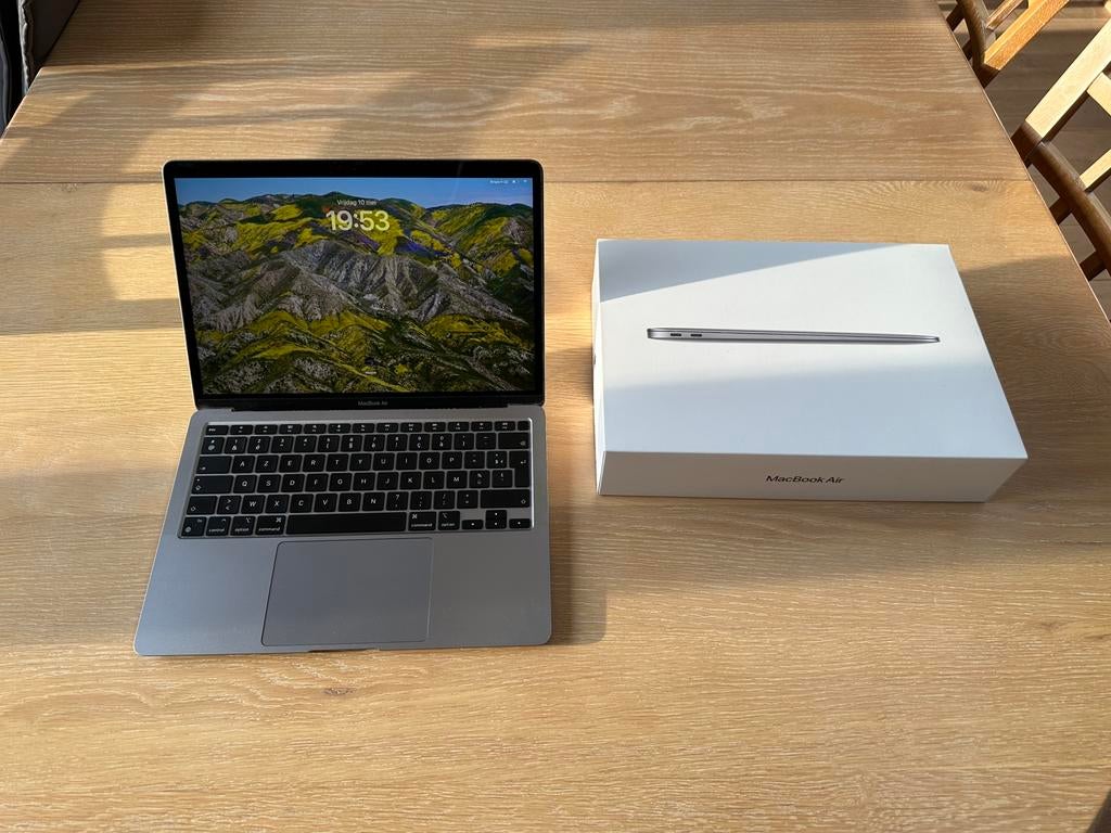 Apple Macbook Air M1 2020 (chargeur et emballage d'origine), Informatique & Logiciels, 256 GB, Enlèvement ou Envoi, Comme neuf