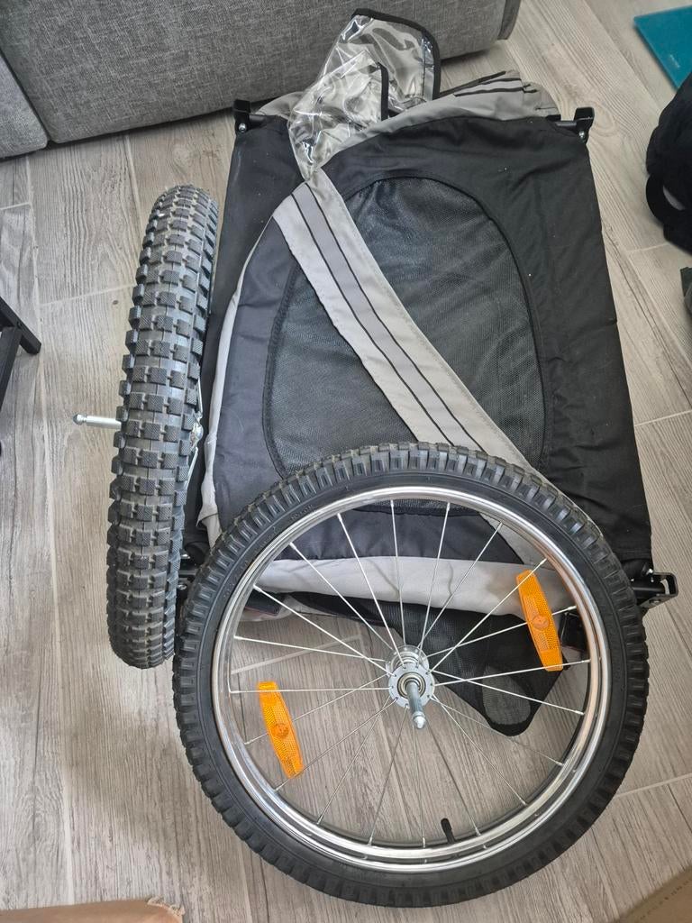 Fietskar hond, Ophalen