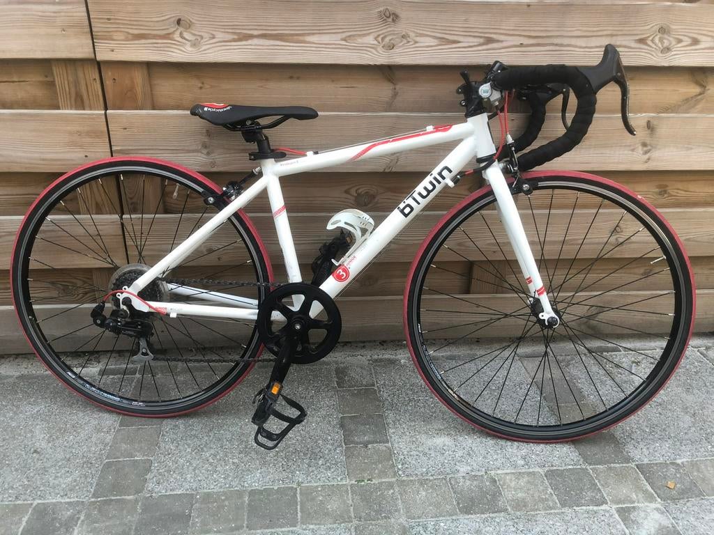 Vélo de route 24 pouces pour enfants B'twin Triban 3, Vélos & Vélomoteurs, Aluminium, Enlèvement, Utilisé, Autres dimensions