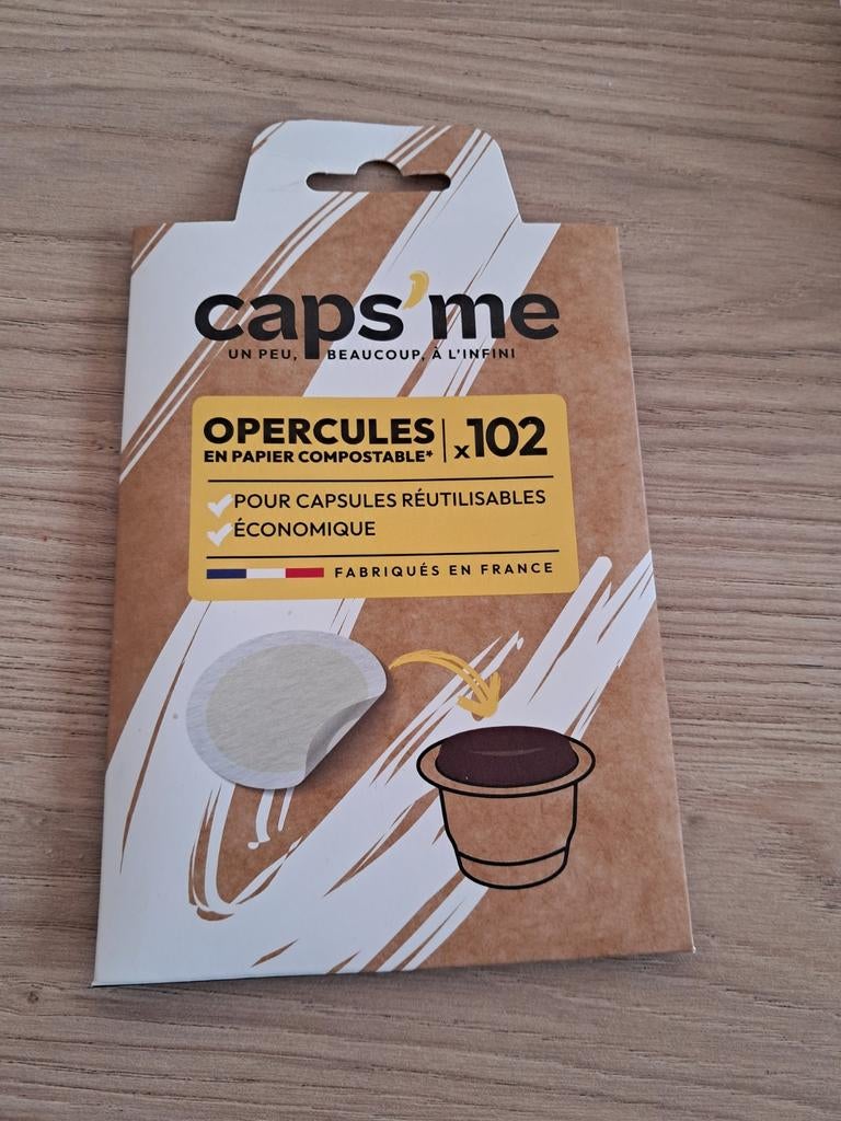 Caps me opercule café nespresso
