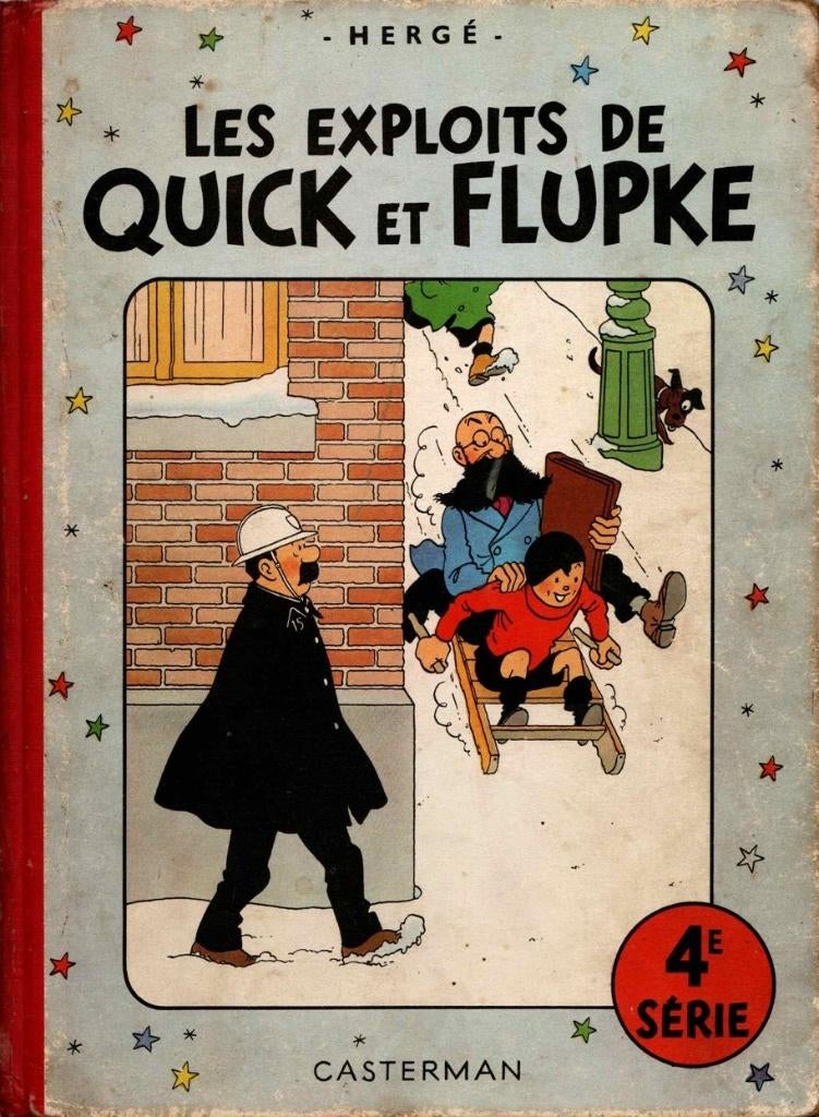 BD série 4   Quick & Flupke 1951, Livres, BD, Utilisé, Une BD, Enlèvement
