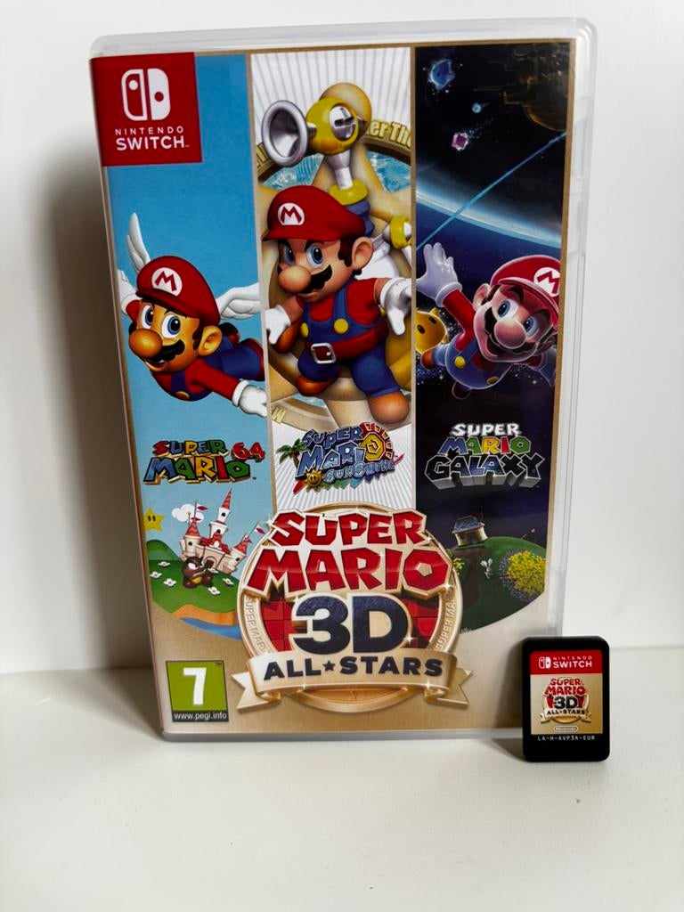 Super Mario 3D All-Stars - Nintendo Switch, Games en Spelcomputers, Ophalen of Verzenden, Zo goed als nieuw, Avontuur en Actie