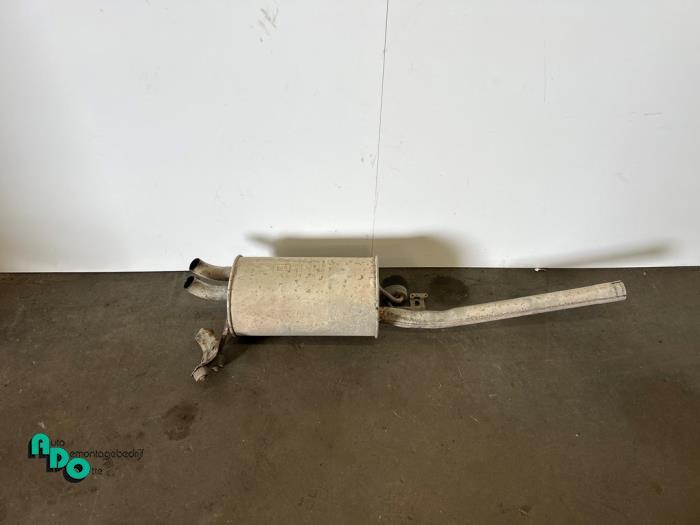 Uitlaat Einddemper van een Volkswagen Caddy (Caddy 04-), Gebruikt, -, Volkswagen, -