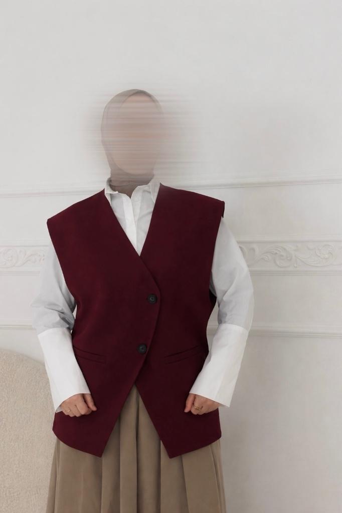 Blazer zonder mouwen, Kleding | Dames, Bodywarmers, Nieuw, Maat 42/44 (L), Overige kleuren, Verzenden