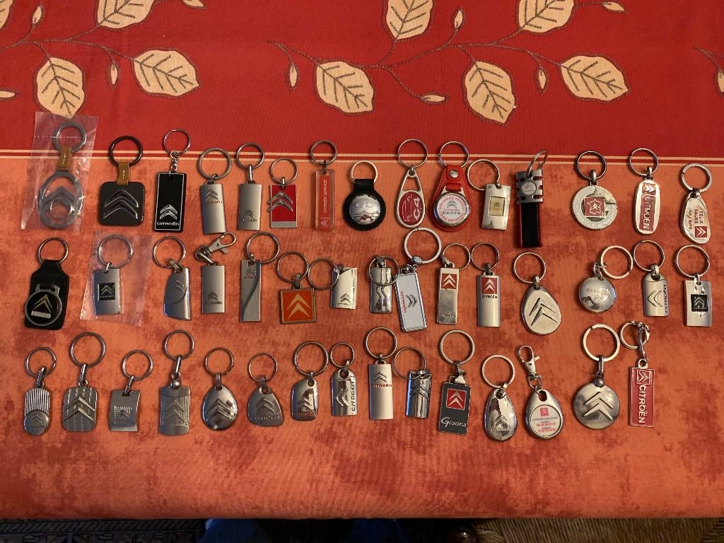 Lot de porte - clé CITROËN Garage Voiture publicité, Collections, Enlèvement ou Envoi, Utilisé, Autres types