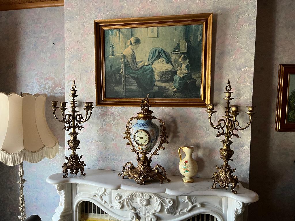 Schouwgarnituur, Enlèvement