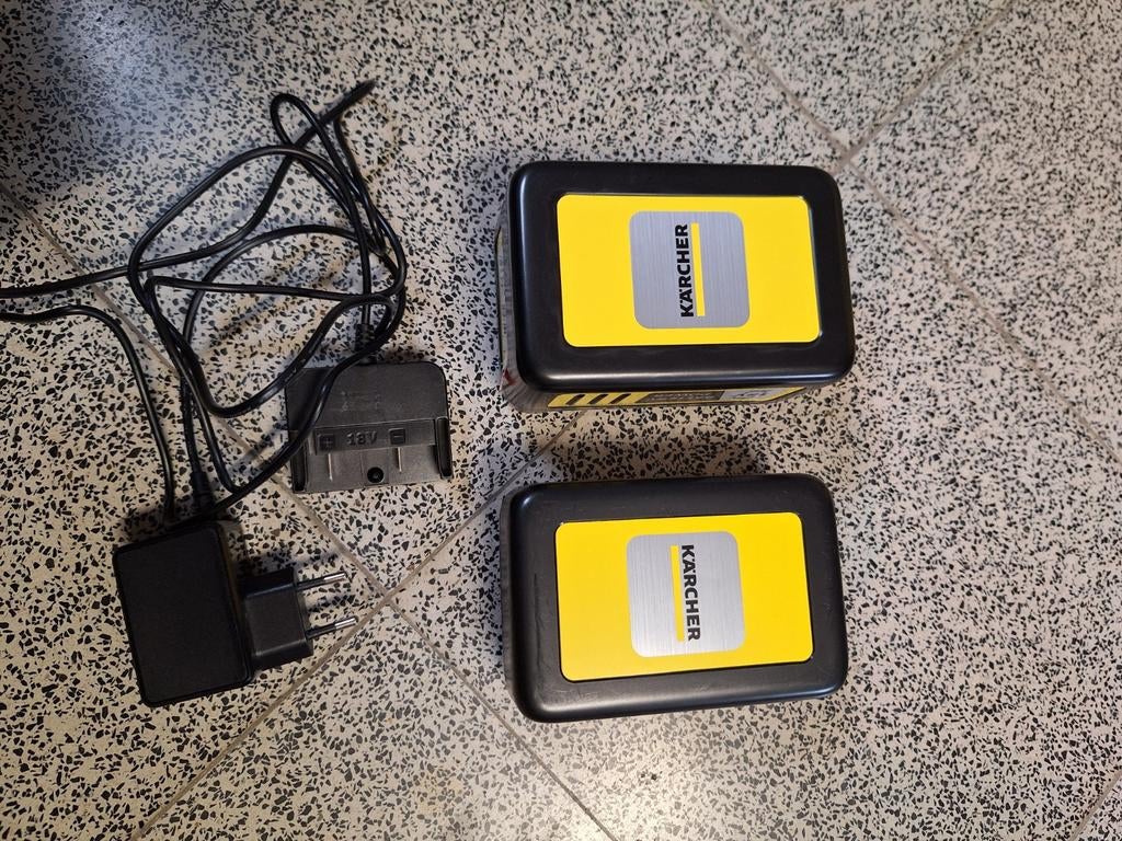 Batterijen Kärcher 2x, Ophalen, Nieuw