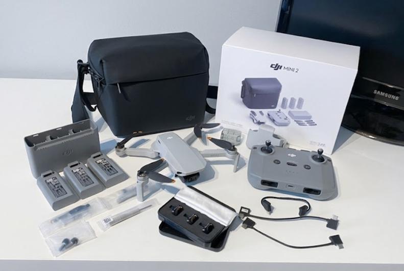 Combo Dji Mini 2 Fly More, Enlèvement, Comme neuf