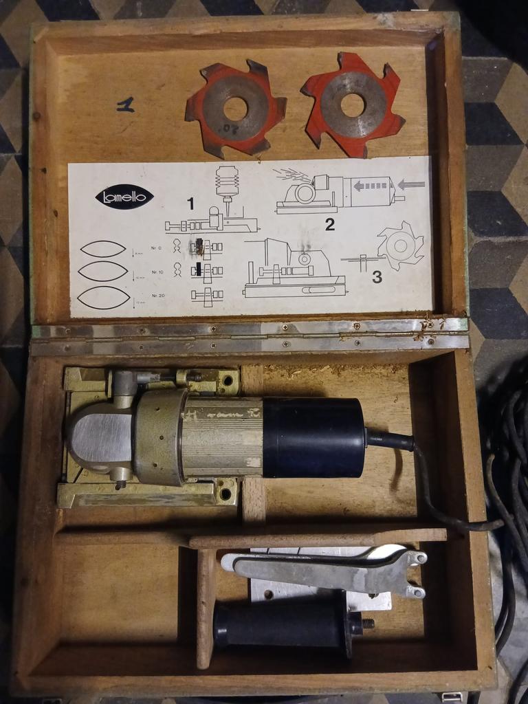 Freesmachine lamello, Bricolage & Construction, Enlèvement, Utilisé