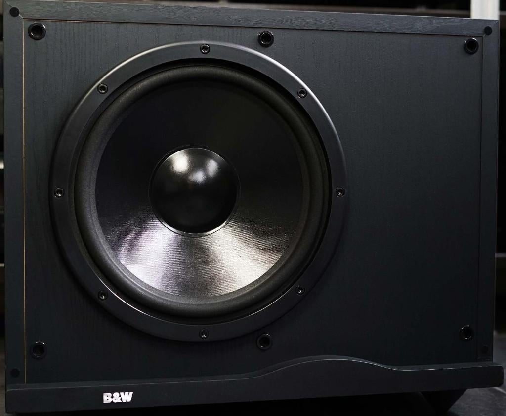 Zware subwoofer van topmerk B&W type ASW1000 als nieuw, Subwoofer, Comme neuf, Enlèvement, Bowers & Wilkins (B&W)