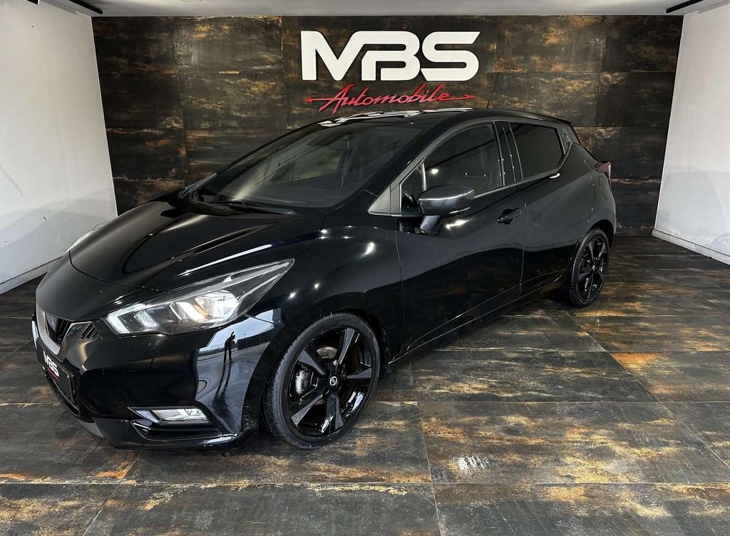 Nissan Micra N-Sport * 1.0 *Camera (bj 2020), Voorwielaandrijving, Gebruikt, Alcantara, Zwart