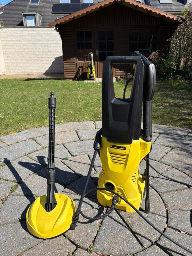Karcher K2 met accessoires, Enlèvement, Utilisé, Électrique, Avec pression d'eau réglable