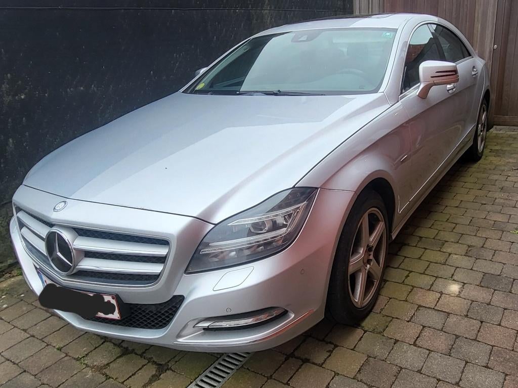 Mercedes cls 250, Auto's, Mercedes-Benz, Automaat, Achterwielaandrijving, Zwart, Leder