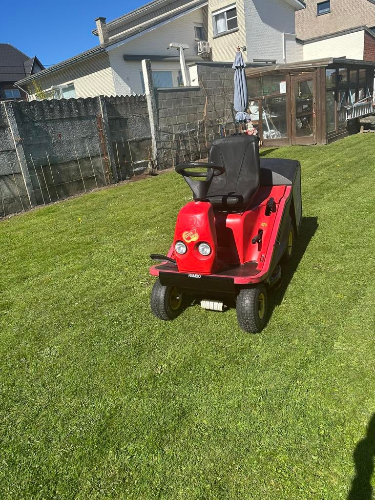 ZITMAAIER FERRARI gtm 160, Tuin en Terras, Zitmaaiers, Ophalen, Gebruikt, Opvangbak, 90 tot 120 cm