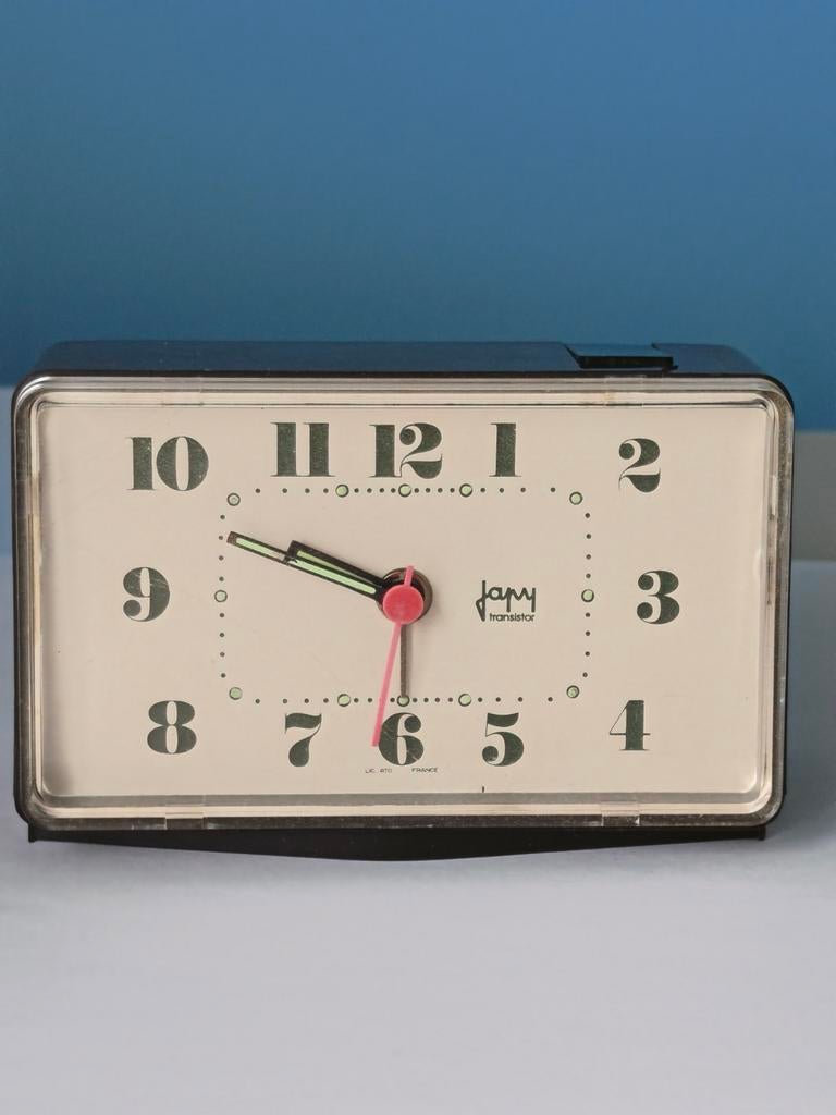 Oude Japy batterijwekker, origineel, vintage en verzamelaar, Huis en Inrichting, Woonaccessoires | Klokken
