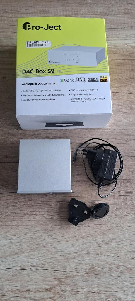 Pro Ject Dac Box S2, Audio, Tv en Foto, Converters, Zo goed als nieuw, Ophalen of Verzenden