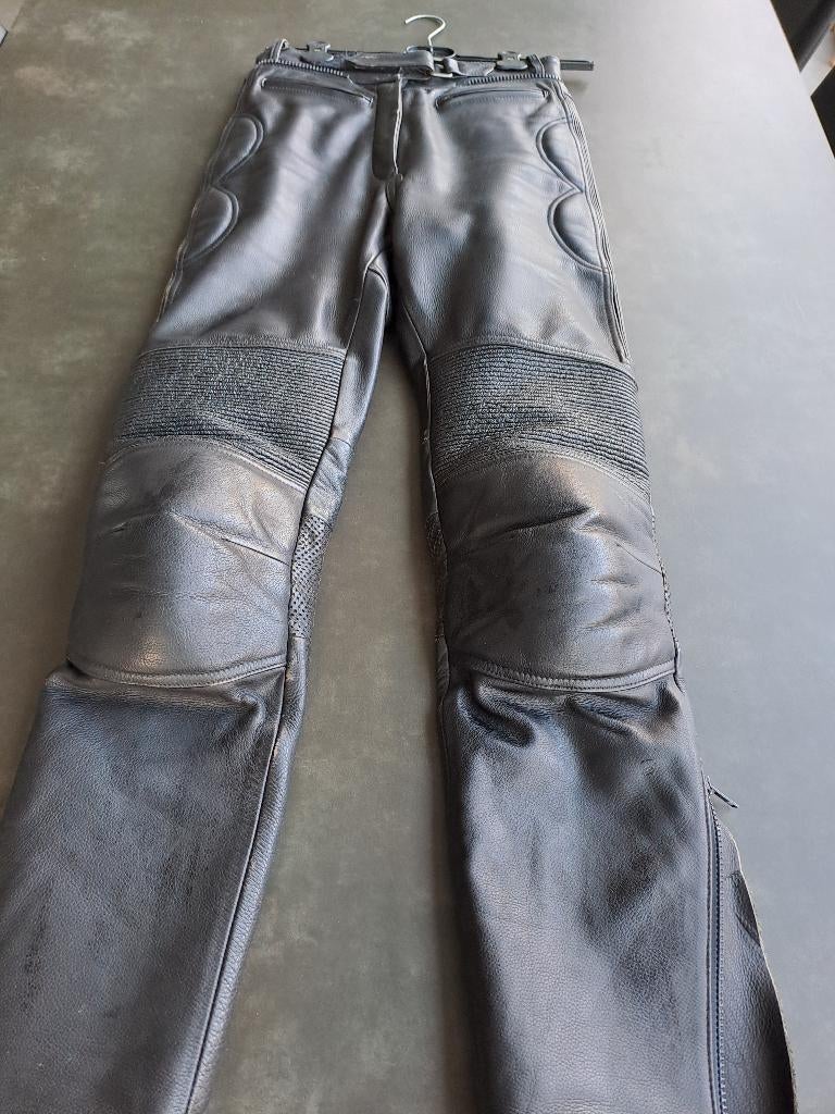 RICHA Lederen motorbroek - Dames (Maat 38), Ophalen, Broek | leer, Richa, Dames