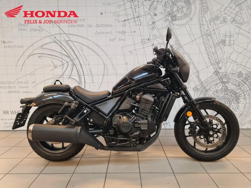 Honda CMX 1100 Dct Rebel (bj 2021), Motoren, Chopper, Bedrijf, Meer dan 35 kW, 1100 cc