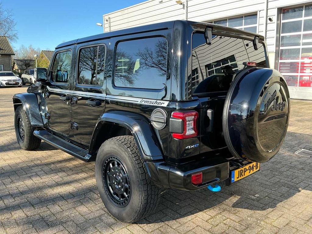 2023 Jeep Wrangler Unlimited 4xe 380 SAHARA IRMSCHER (001/10, Auto's, Monovolume, Gebruikt, Euro 6, Bedrijf