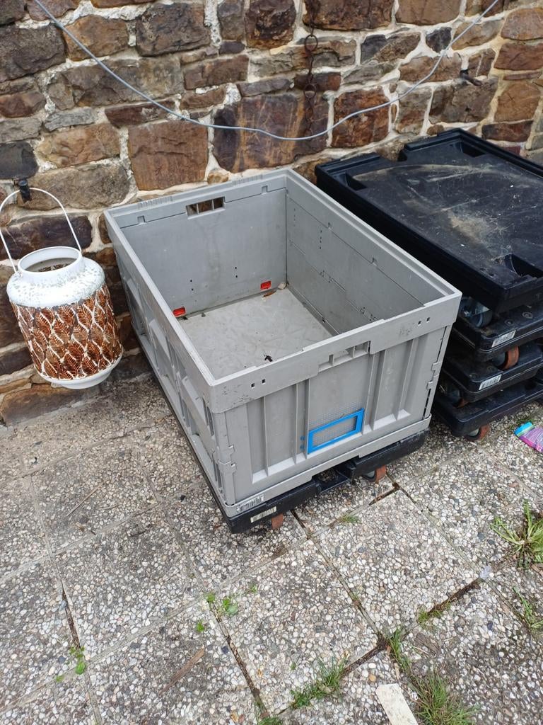 Professionele opvouwbare opbergbak met aangepast bord, Ophalen