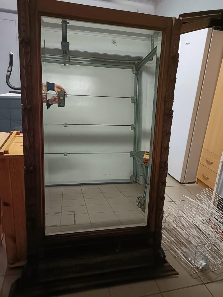 Antieken spiegel, Ophalen, Rechthoekig