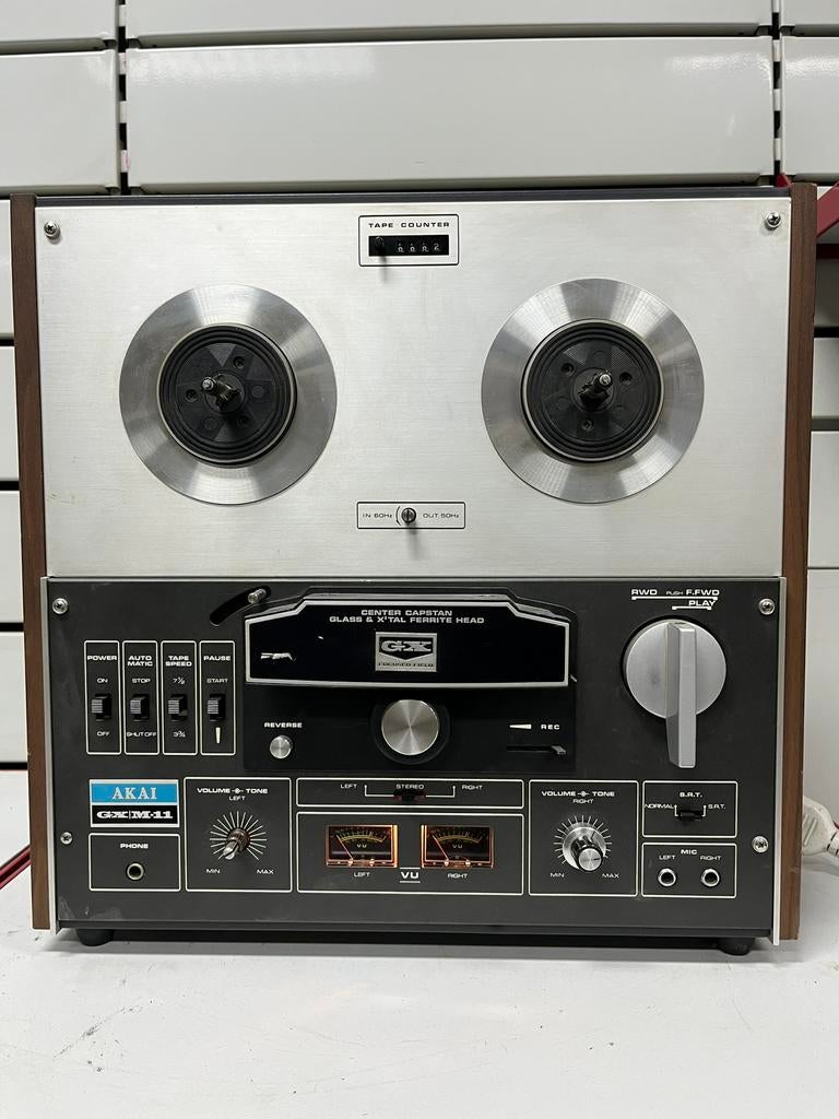 AKAI GX-M11 bandrecorder — Koppen van glas en ferriet, Ophalen, Bandrecorder
