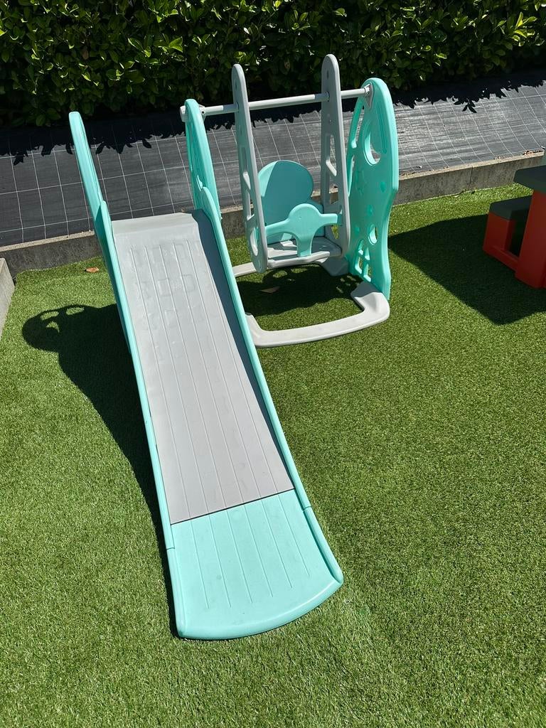 Toboggan et balancoire enfant, Enfants & Bébés, Enlèvement, Comme neuf, Toboggan