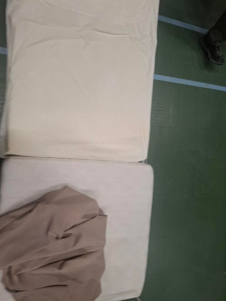 Plooibed 1 persoon met poeffunctie, Huis en Inrichting, Verstelbaar, Eenpersoons, 210 cm, Home