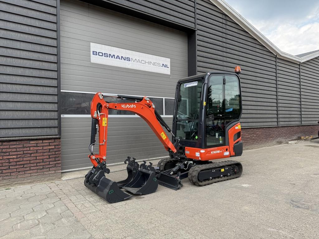 Kubota KX016 minigraver NIEUW €365 LEASE, Zakelijke goederen, Machines en Bouw | Kranen en Graafmachines, Kubota Hol, Kbt_g.eu_market_surveillance@kubota.com