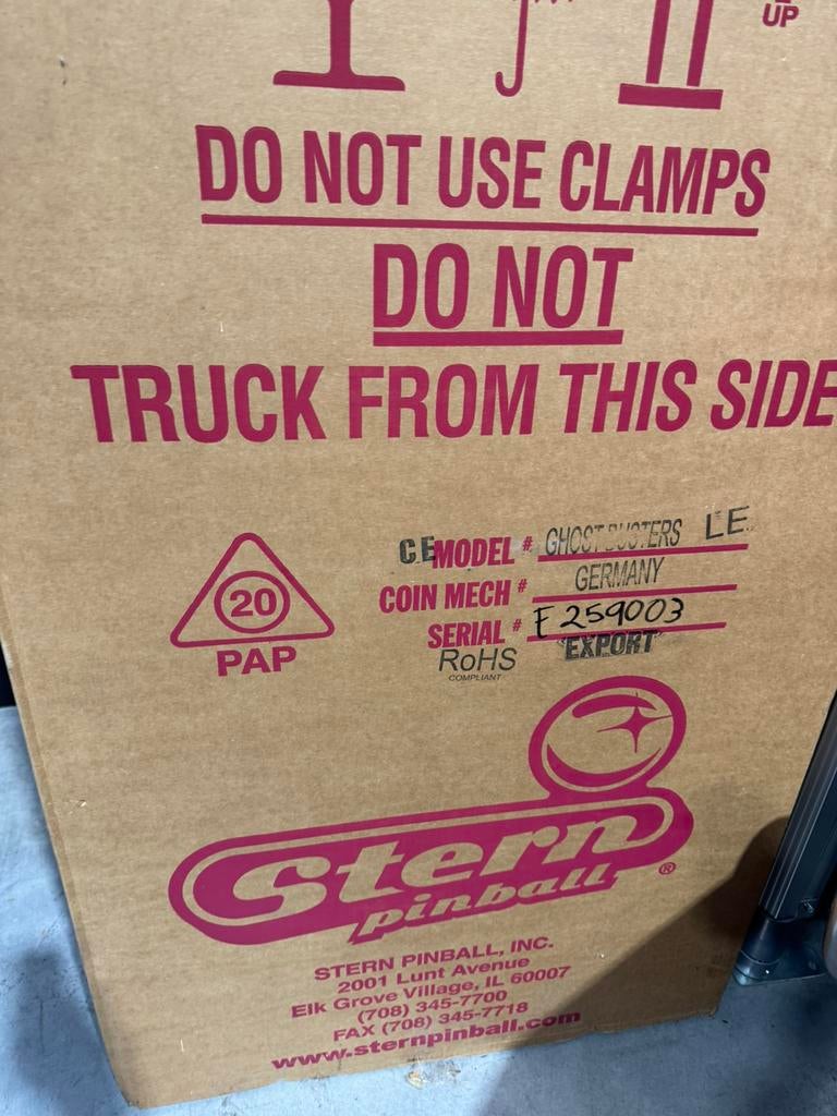 Ghostbusters LE, Verzamelen, Automaten | Flipperkasten, Ophalen