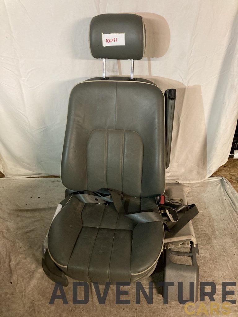 Range Rover L322 Passagierszetel groengrijs leder, Auto-onderdelen, Interieur en Bekleding, -, -, Ophalen of Verzenden, -